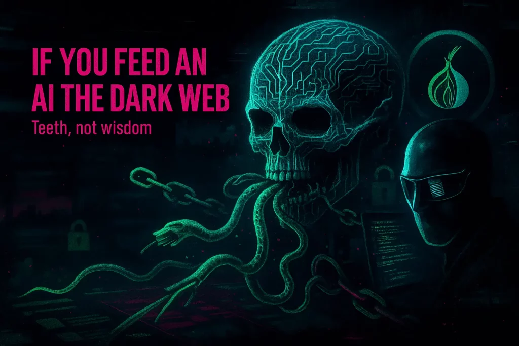 If you feed an AI the dark web